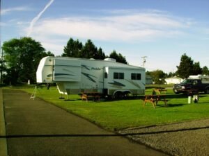 RV Picnic Area in Long Beach, WA
